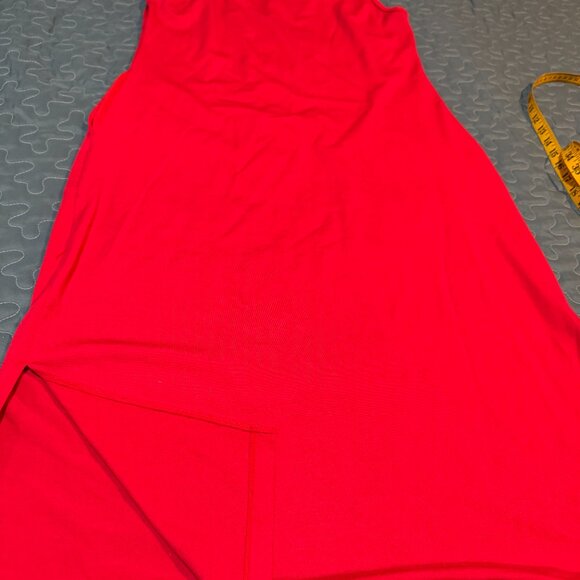 WoolX Cassie Dress Midi Length With Pockets "Viva Magenta" Pink - Picture 4 of 11